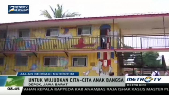 Wujudkan Cita-cita Anak Bangsa, Nurrohim Dirikan Sekolah Masjid Terminal