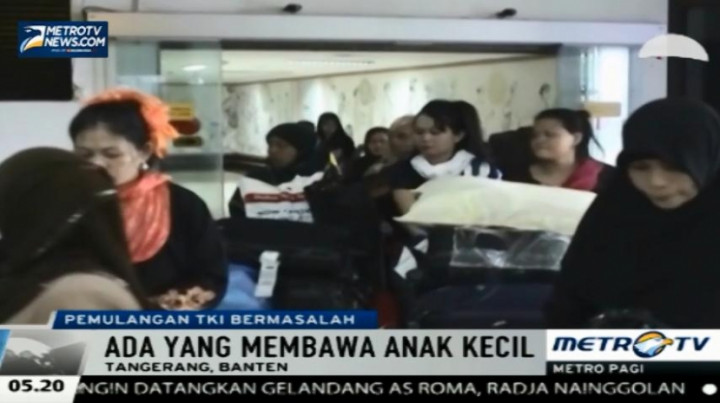 40 TKI Bermasalah Dipulangkan