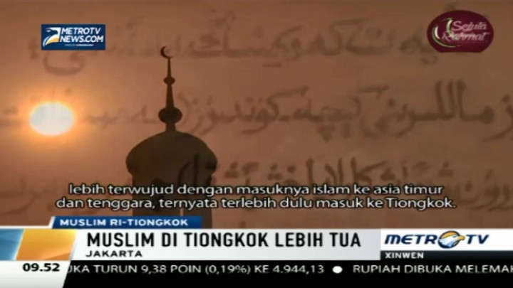 Muslim Tiongkok Jadi Muslim Tertua di Asia Timur dan Tenggara 