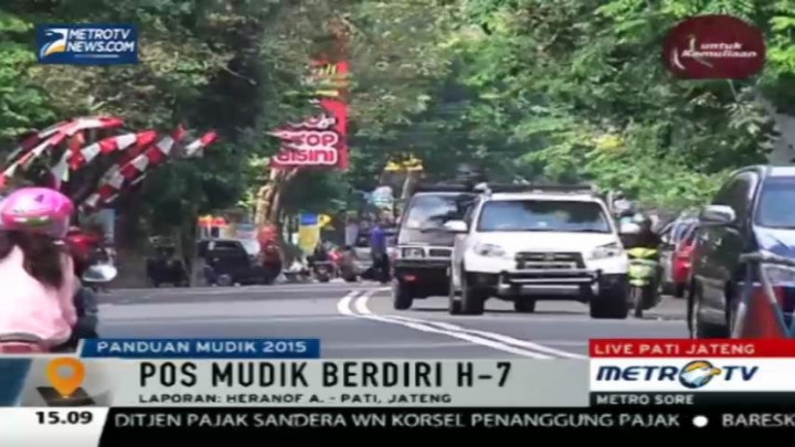 Posko Mudik di Pati Bakal Didirikan H-7 Lebaran