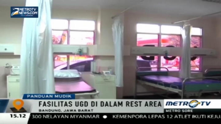 Rest Area Bandung Barat Sediakan Fasilitas UGD Bagi Pemudik