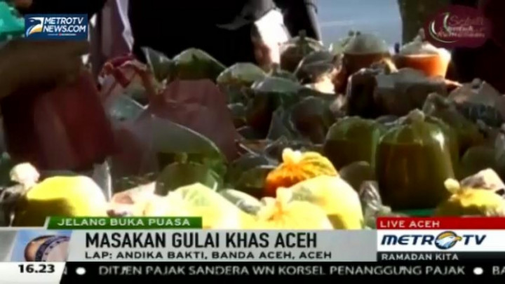 Berburu Santapan Buka Puasa di Aceh 