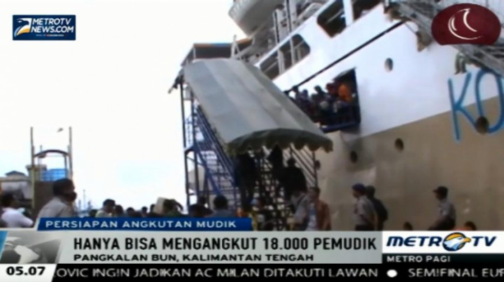 Calon Pemudik di Pelabuhan Panglima Utara-Kumai Terancam Tak Terangkut