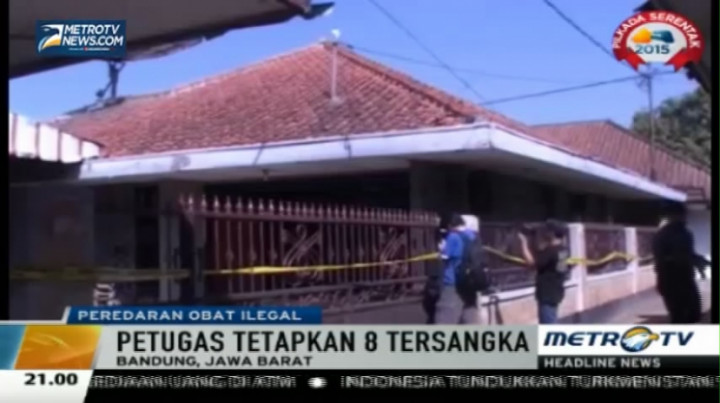 Delapan Orang Ditetapkan Jadi Tersangka Kasus Obat Ilegal
