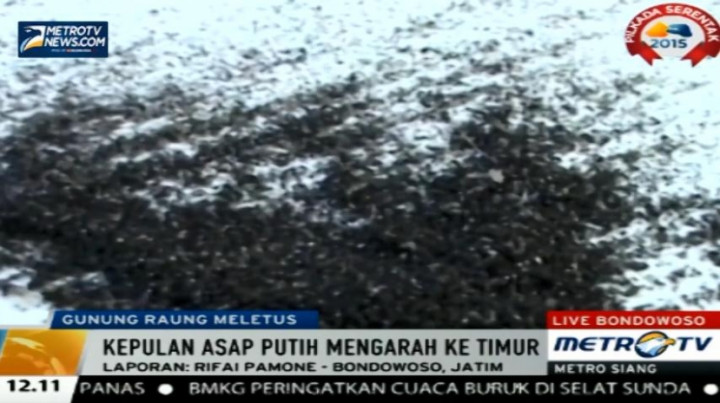 Gunung Raung Tunjukkan Gempa Tremor Terus-menerus