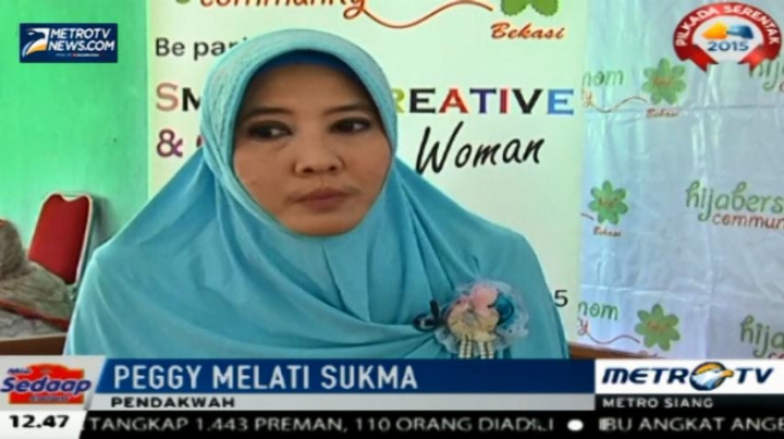 Peggy Melati Sukma Temukan Jalan Hijrah Jadi Pendakwah