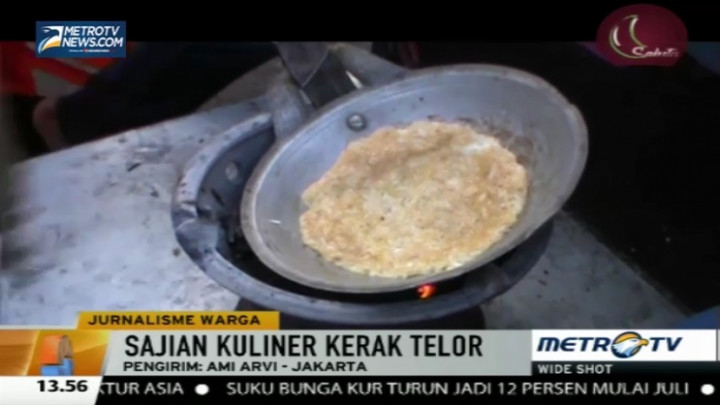 Kerak Telor di Jakarta Fair Kemayoran