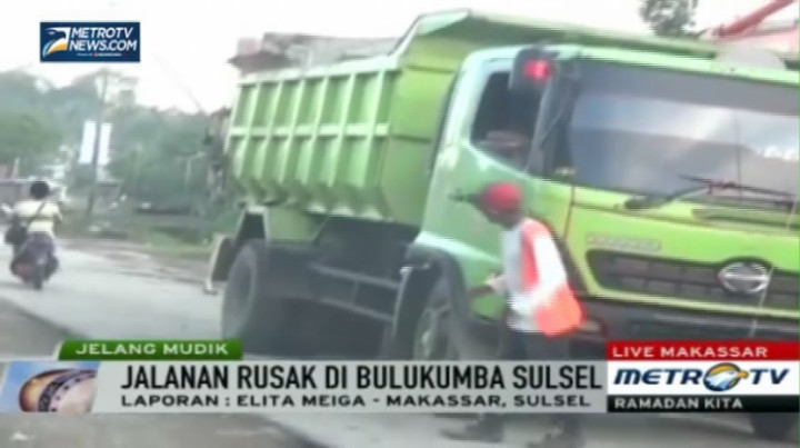 Masalah Pembebasan Lahan Hambat Perbaikan Jalur Mudik di Bulukumba