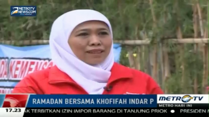  Ramadan Bersama Mensos Khofifah
