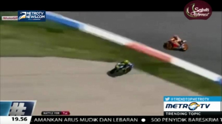 Video 'Drama' Rossi vs Maquez Jadi Trending di Media Sosial
