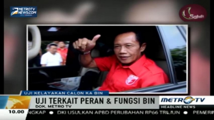 Komisi I DPR Gelar <i>Fit and Proper Test</i> Calon Kepala BIN