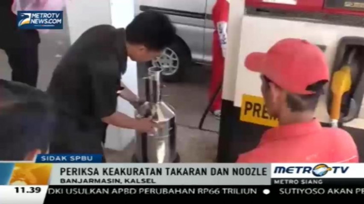 Antisipasi Kecurangan Pengisian BBM, Polisi Sidak ke SPBU