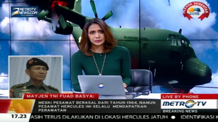 Pesawat Hercules yang Jatuh dalam Keadaan Layak Terbang