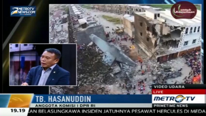 TB Hasanudin: Pesawat Uzur Harus Dievaluasi  