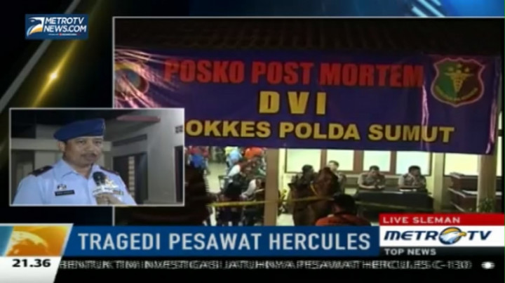 Danlanud Adisucipto Kunjungi Rumah Copilot Hercules 