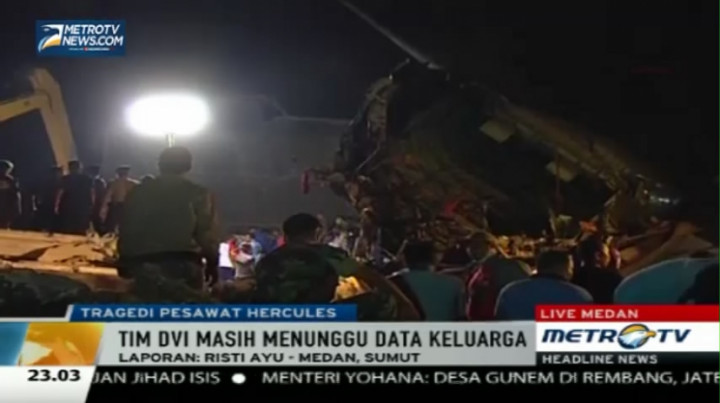 Korban Tewas Hercules Jatuh Bertambah Jadi 90 Orang