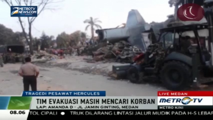 10 Ambulans Disiapkan untuk Angkat Jenazah Korban Hercules 