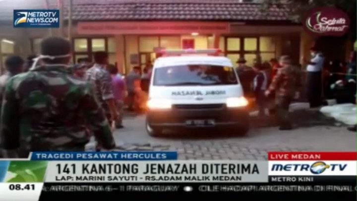 141 Korban Tewas Hercules Berhasil Dievakuasi