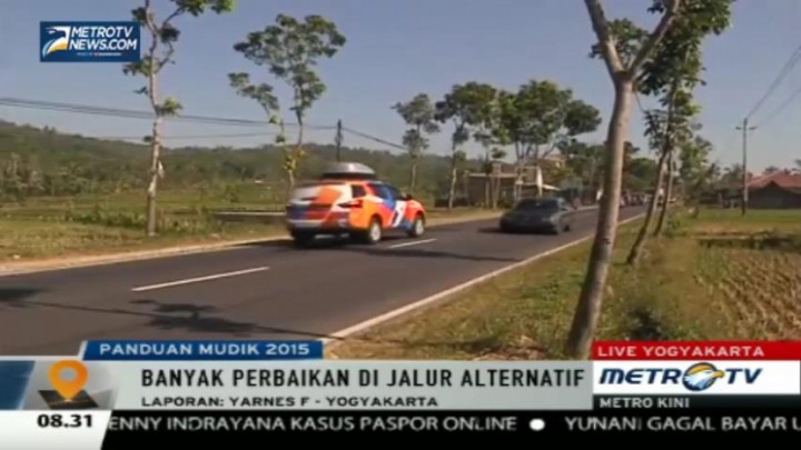 Jalur Selatan Menuju Yogyakarta Suguhkan Pemandangan Indah