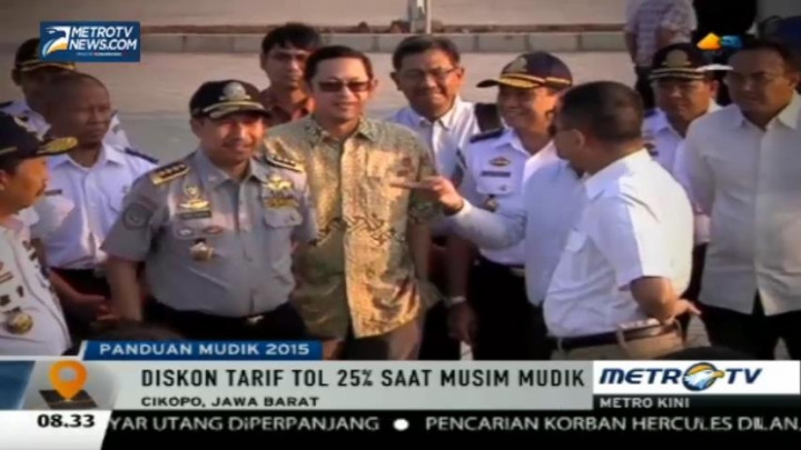 Tarif Tol Cipali Bakal Diskon 25 Persen Saat Musim Mudik