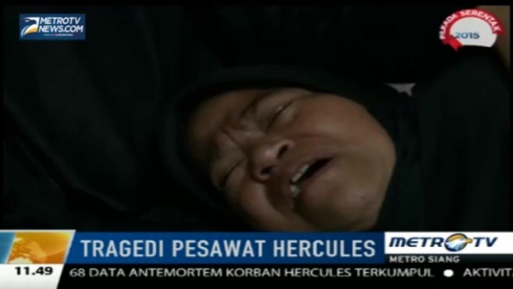 Jadi Korban Hercules, Ibu Mertua Serda Ainul Menangis Histeris
