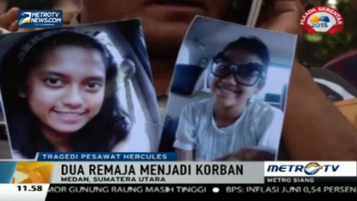 Dua Pelajar SMA Jadi Korban Jatuhnya Hercules