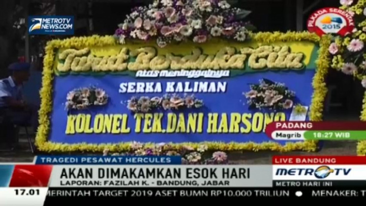 Keluarga Tunggu Kedatangan Jenazah Serka Kaliman 