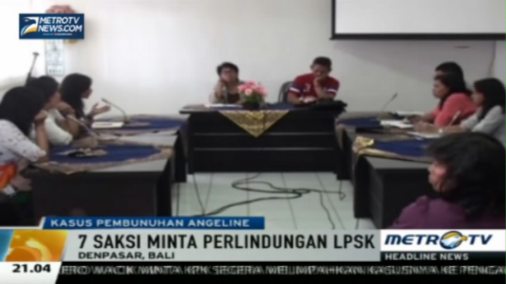 Merasa Terancam, 7 Saksi Kasus Angeline Minta Perlindungan LPSK