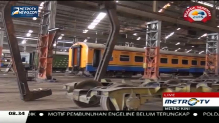 Jelang Mudik, PT KAI Intensifkan Pemeriksaan Kereta
