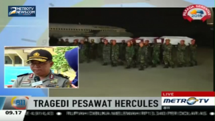 55 Jenazah Korban Hercules Telah Teridentifikasi