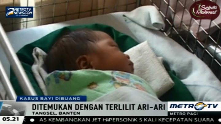 Warga Pondok Ranji-Tangerang Temukan Sesosok Bayi Perempuan