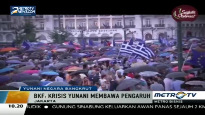 Gagal Bayar Utang, Yunani Terancam ke Luar dari Uni Eropa