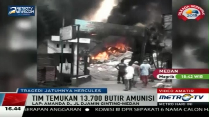 Detik-detik Setelah Pesawat Hercules Jatuh 