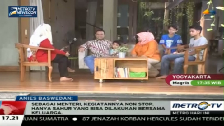 Ramadan Bersama Menteri Anies Baswedan