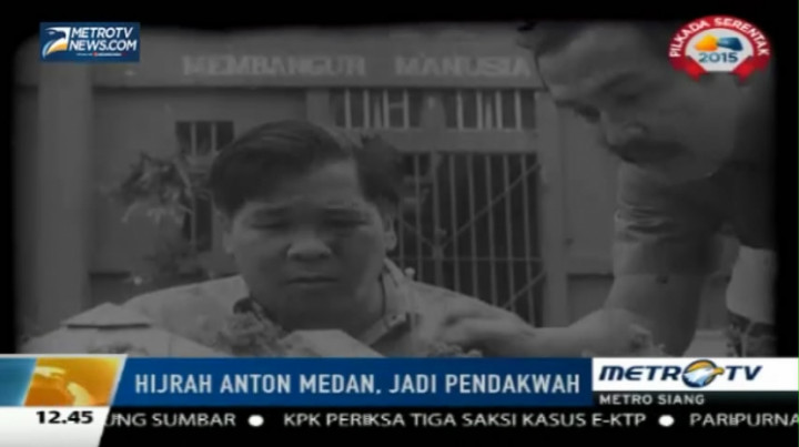 18 Tahun Dipenjara, Ini Kisah Hijrah Anton Medan Jadi Pendakwah