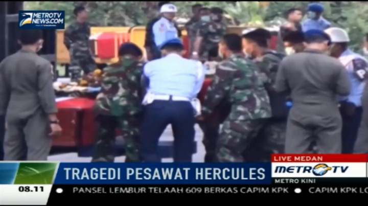 Hercules Rusak, Pemulangan Jenazah Dialihkan ke Pesawat CN-295