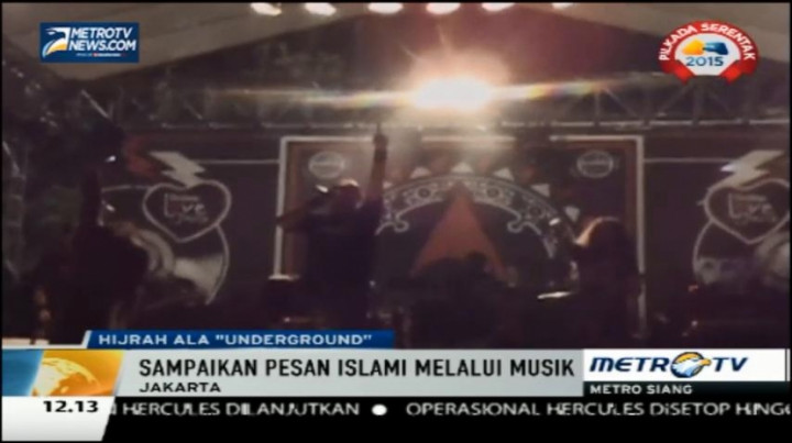 Musisi Ini Berdakwah Lewat Musik Underground