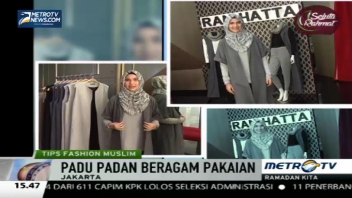 Tips Padu Padan Busana Muslim ala Designer Rani Hatta