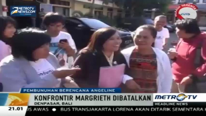 Margriet Tolak Dikonfrontir Tanpa Kuasa Hukum