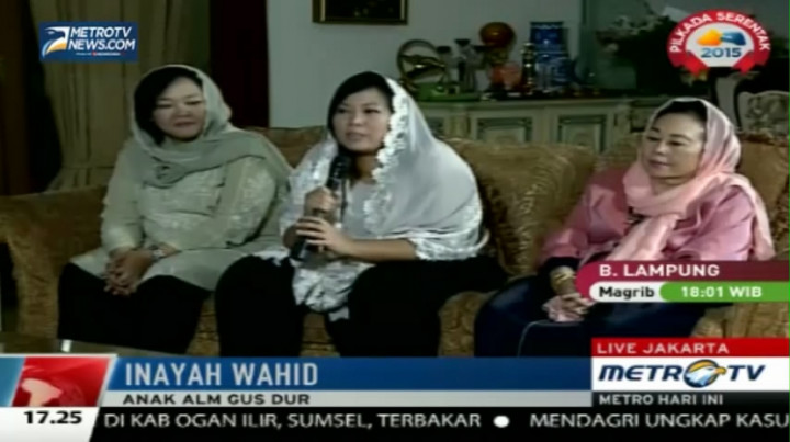 Ramadan Bersama Keluarga Alm Gus Dur