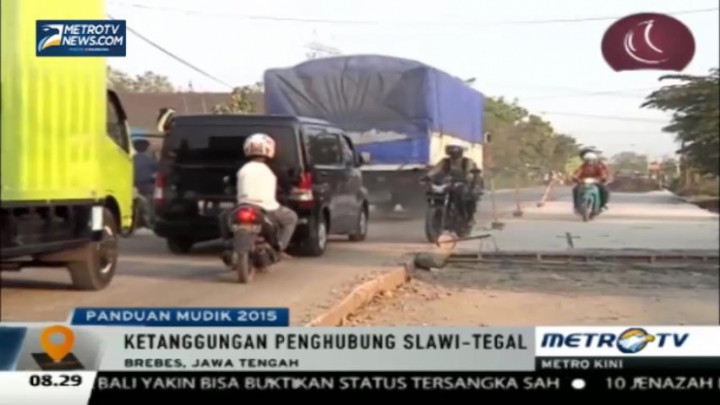 Perbaikan Jalur Alternatif Brebes Ditargetkan Rampung H-7 Lebaran