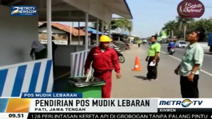 Polres Pati Siapkan Posko Pelayanan Mudik 