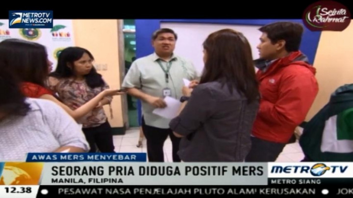 Warga Asing di Filipina Terjangkit Mers