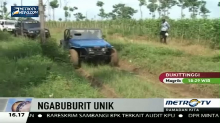Ngabuburit Unik ala Offroader Sumedang