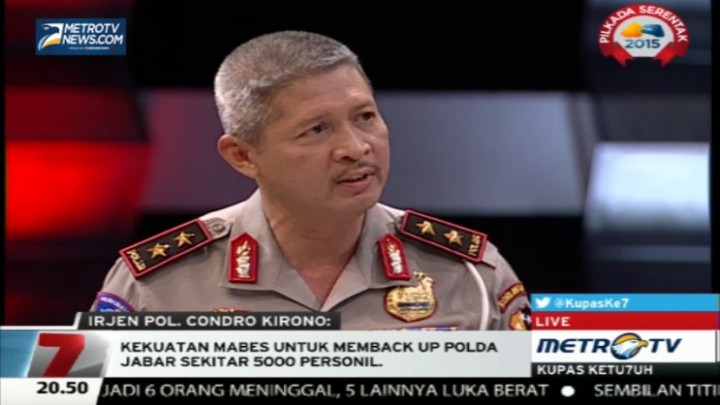 Lebaran, Mabes Siap <i>Back Up</i> Polda Jabar dengan 5700 Personel