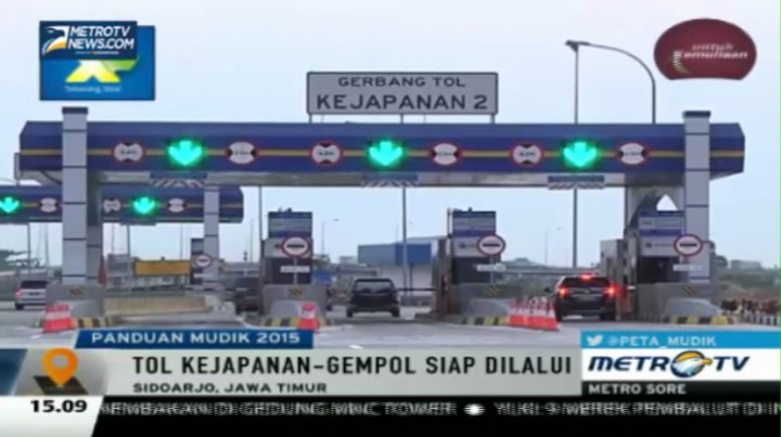 Mudik dari Sidoarjo ke Pasuruan? Lewat Tol Kejapanan-Gempol Saja