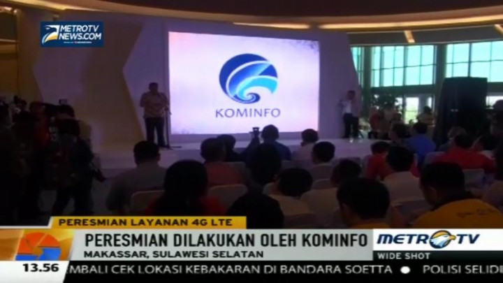 Kominfo Resmikan Layanan 4G LTE