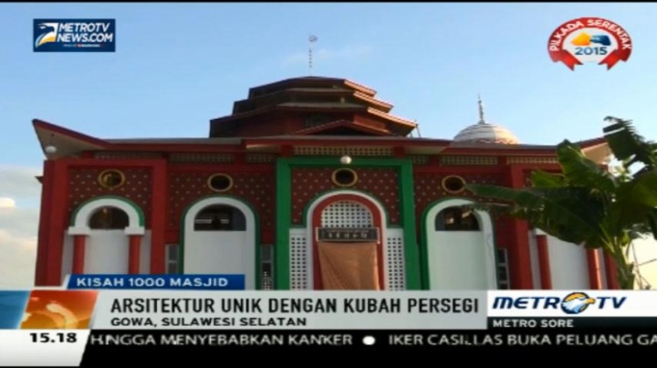 Masjid Unik Muhammad Cheng Hoo di Gowa
