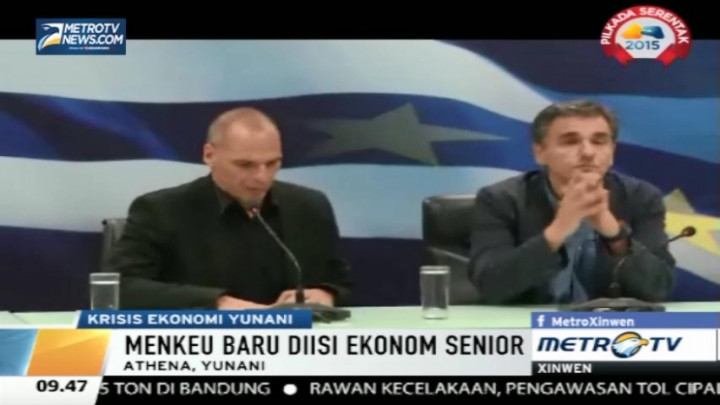 Menteri Baru Yunani Diisi Ekonom Senior 