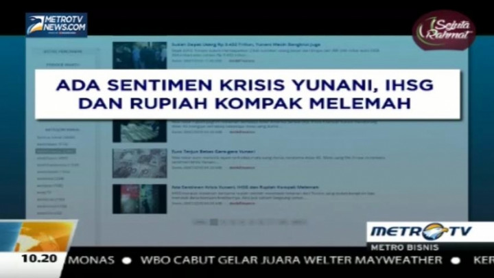 Yunani Resmi Bangkrut, Mata Uang Euro Anjlok Terhadap Dolar